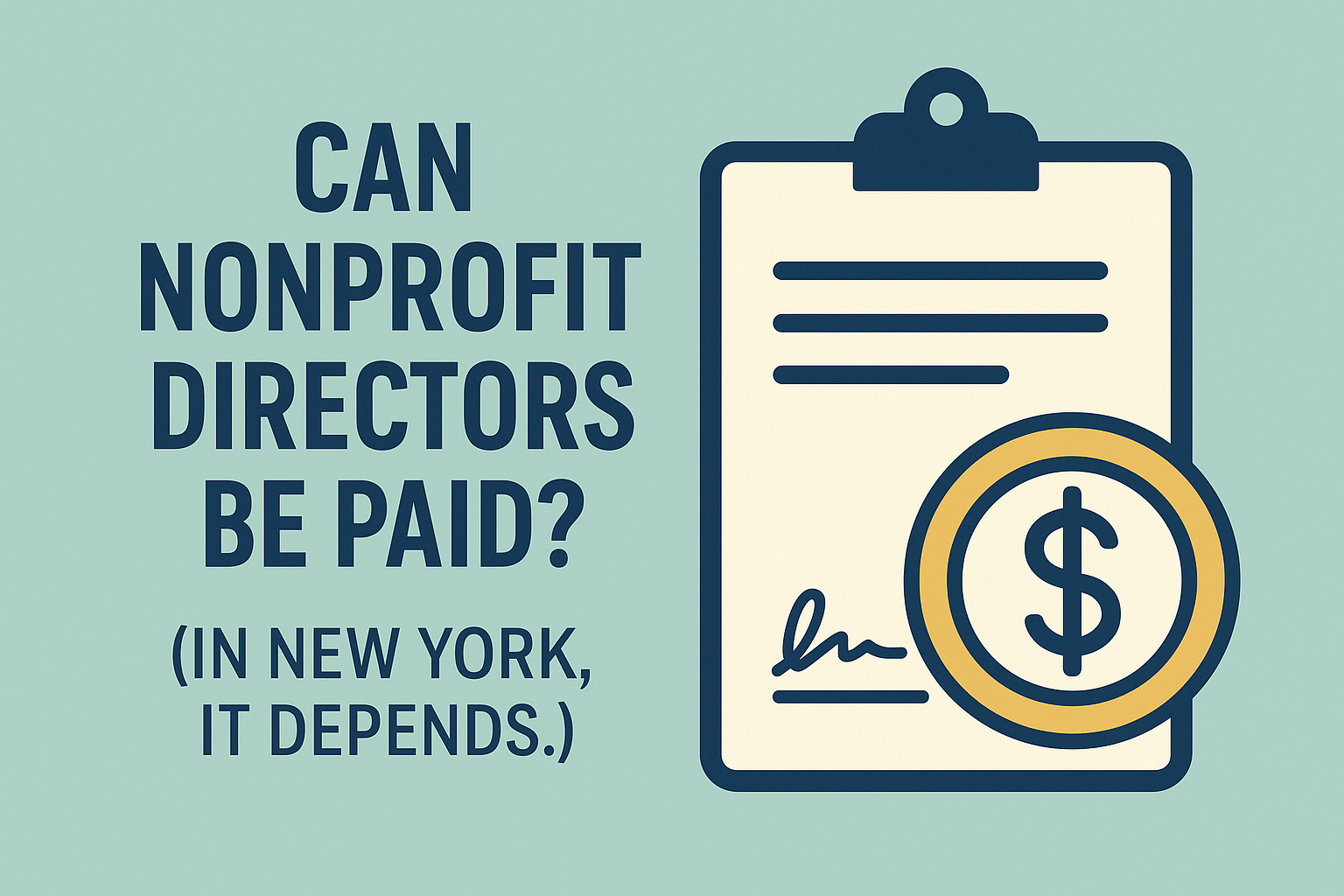 Can Nonprofit Directors Be Paid?